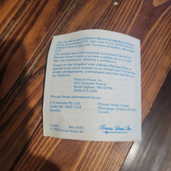 Vtg Princess House #522 Crystal Ice Bucket with Tongs in Box 5.5"H x 6"W - Picture 13 of 14